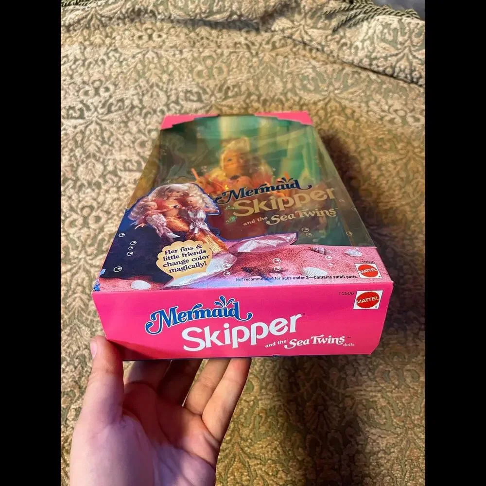 1993 Mattel #10506 Mermaid Skipper‎ And The Sea Twins Barbie Collectible Doll